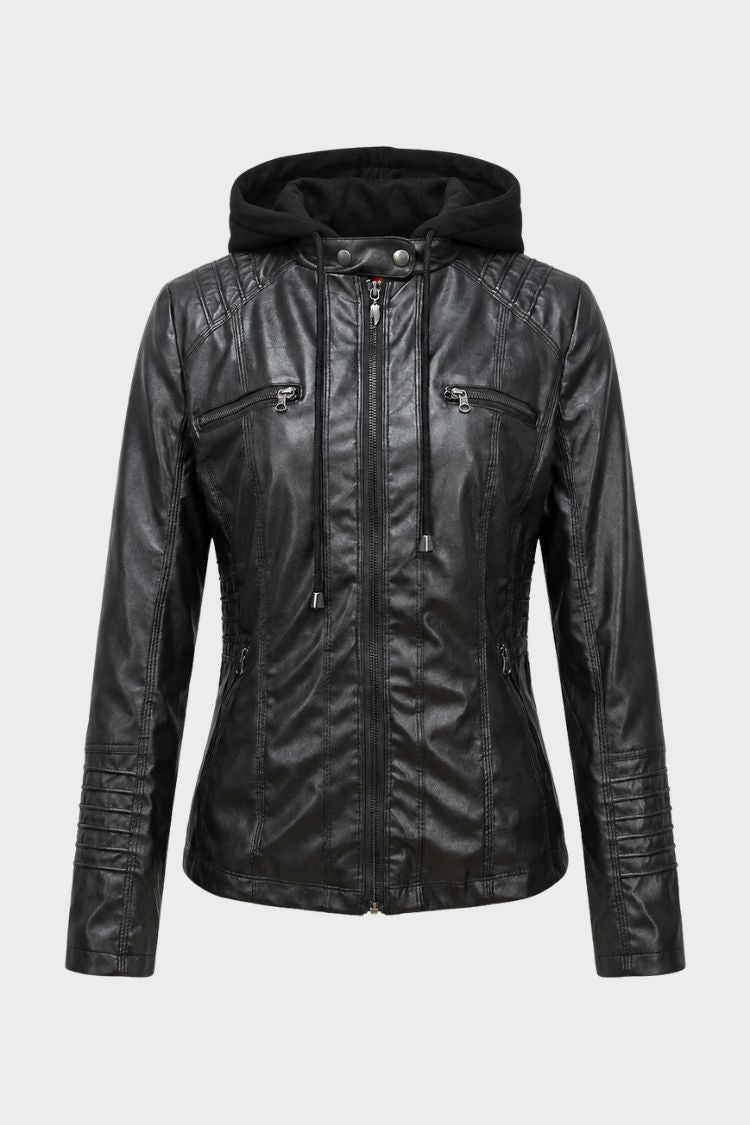 Damen Kapuzenjacke | Taillierte Silhouette