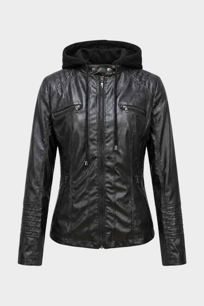 Damen Kapuzenjacke | Taillierte Silhouette