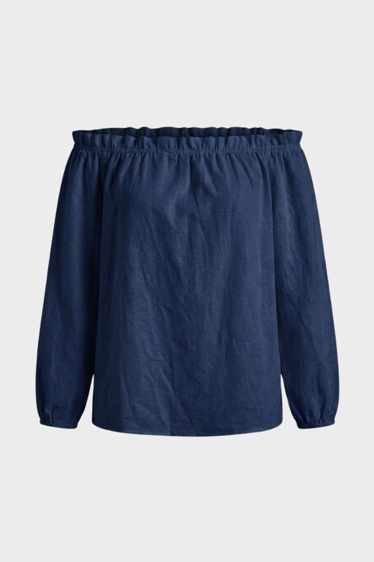 Damen Off-Shoulder Bluse | Lange Ärmel