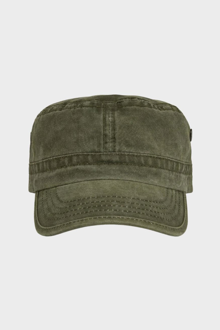 Herren Military-Style Kappe | Kurzer Schirm & Verstellbarer Verschluss
