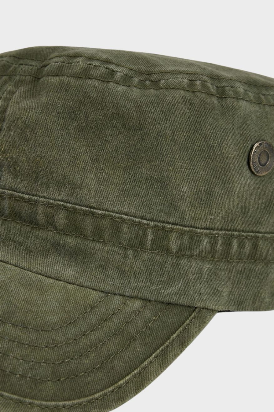 Herren Military-Style Kappe | Kurzer Schirm & Verstellbarer Verschluss