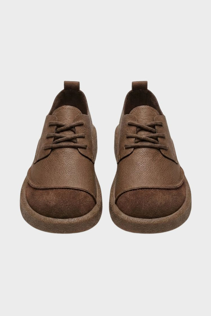 Herren Schnür-Sneaker | Runde Zehenpartie & Sichtbare Sohlennaht