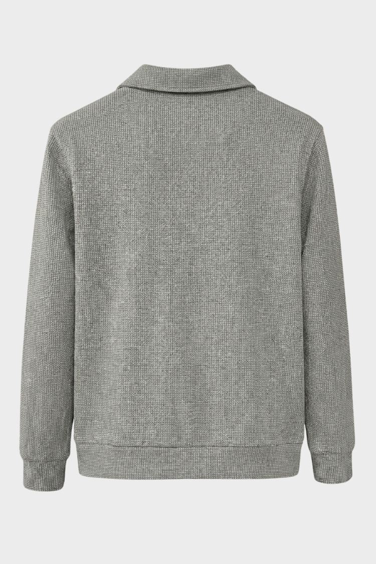 Herren Overshirt-Jacke | Knopfleiste & Aufgesetzte Taschen