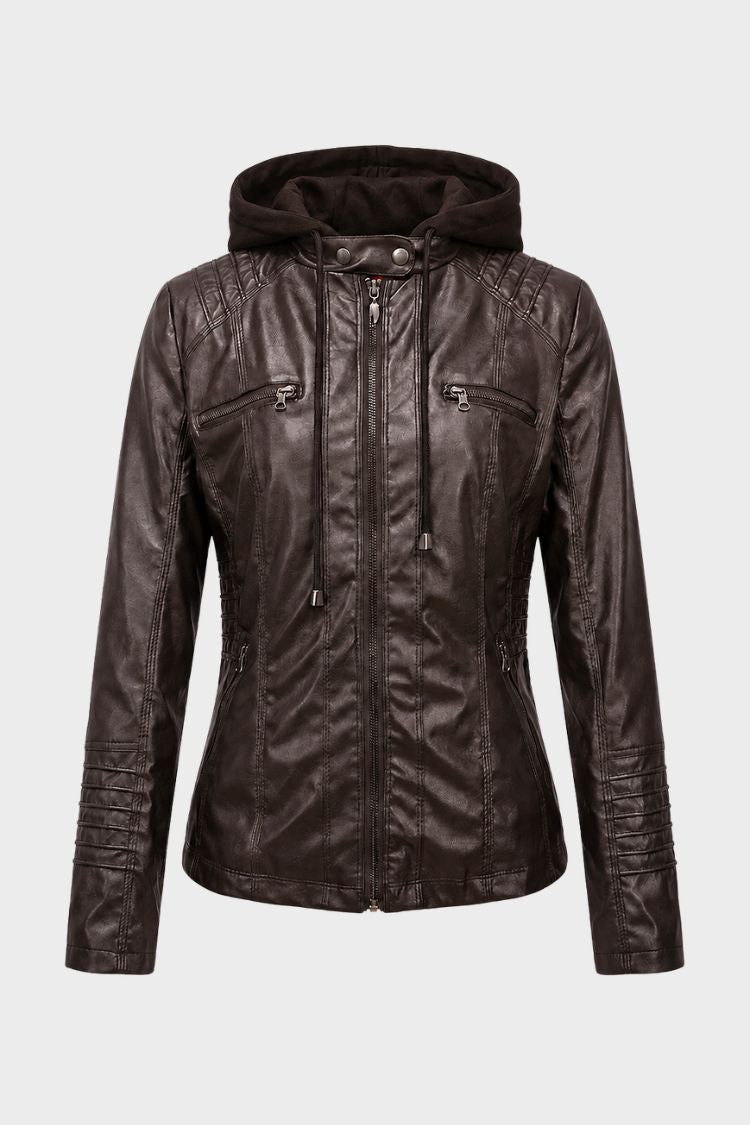 Damen Kapuzenjacke | Taillierte Silhouette