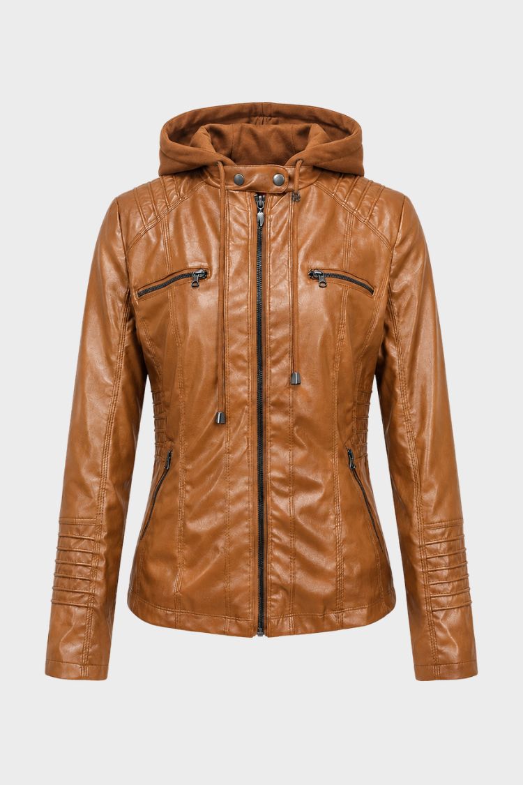 Damen Kapuzenjacke | Taillierte Silhouette