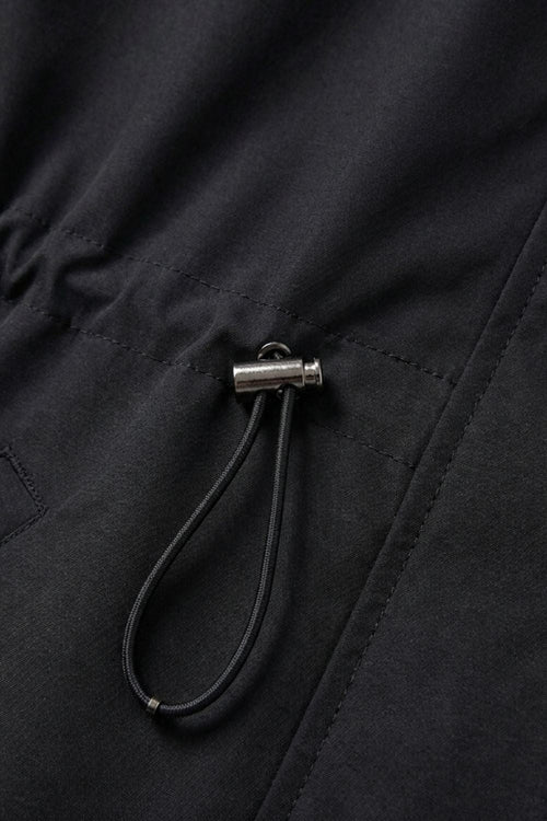 Damen Kapuzenjacke | Verstellbarer Taillenbund